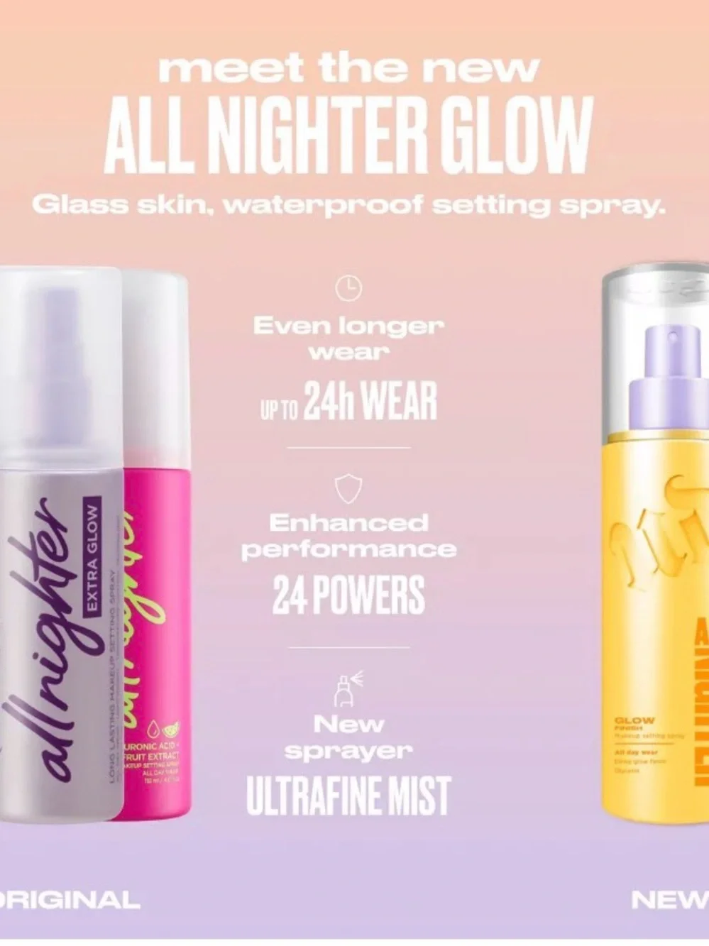 Urban Decay All Nighter Makeup Setting Spray with vitamin C new in box